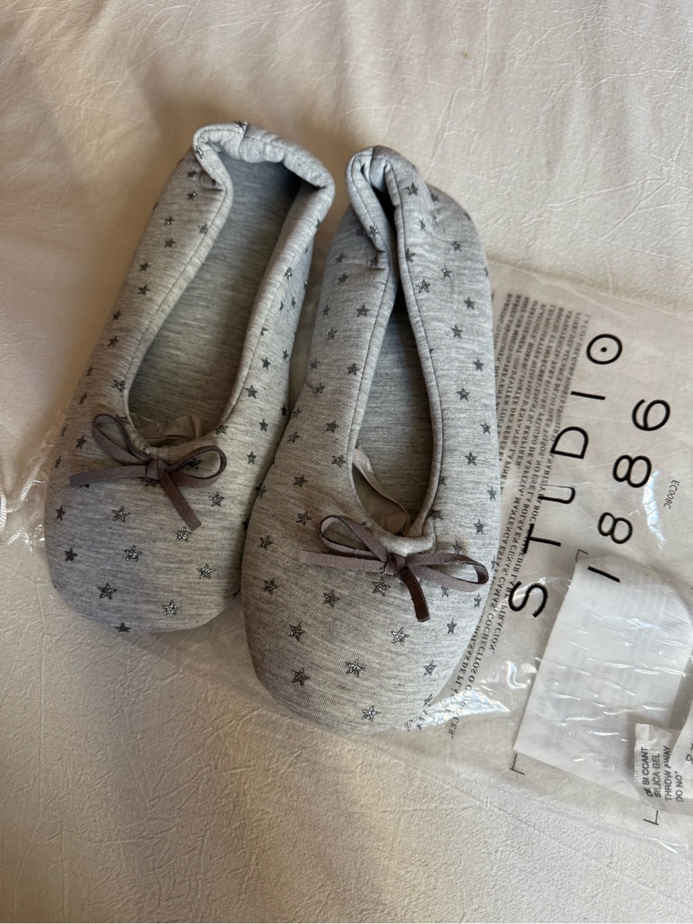 Studio 1886 by Avon โBallet Sparkles Slippersโ Size 9-10
